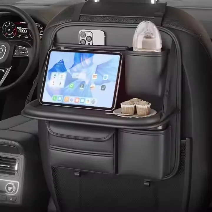 Складное заднее сиденье и органайзер, поднос для заднего сиденья автомобиля, складная маленькая доска, обеденный стол для компьютера