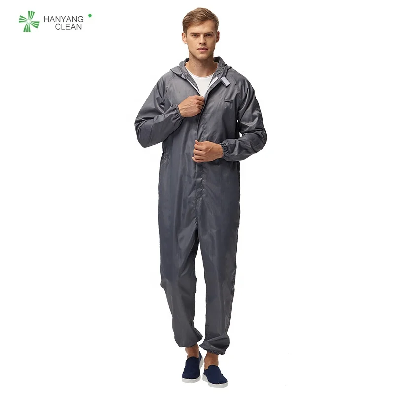 Clean room Unisex garments esd anti-static jumpsuit antistatic working clothes