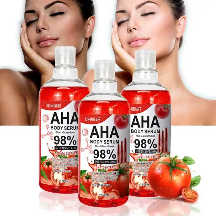 Skin Whitening Serum Face And Body Glowing Moisturizer Tomato Anti Aging Black Spot Serum