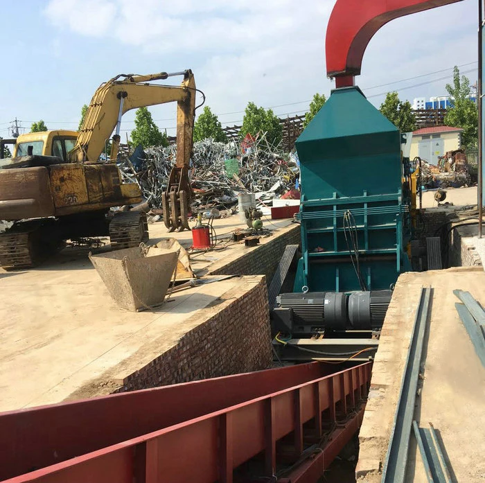 Dihai Scrap Vehicle Recycling Machine Car Body Bumper Engine Metal Shredder Waste Car Crusher