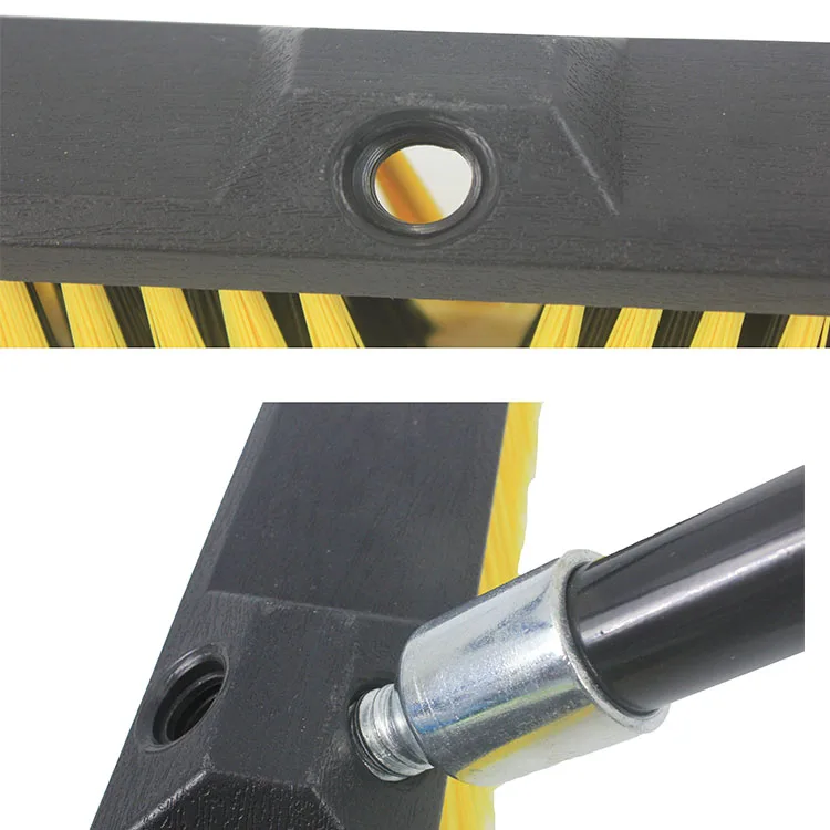 Cleaning Outdoor Road Street Hard Bristle Deck Brush