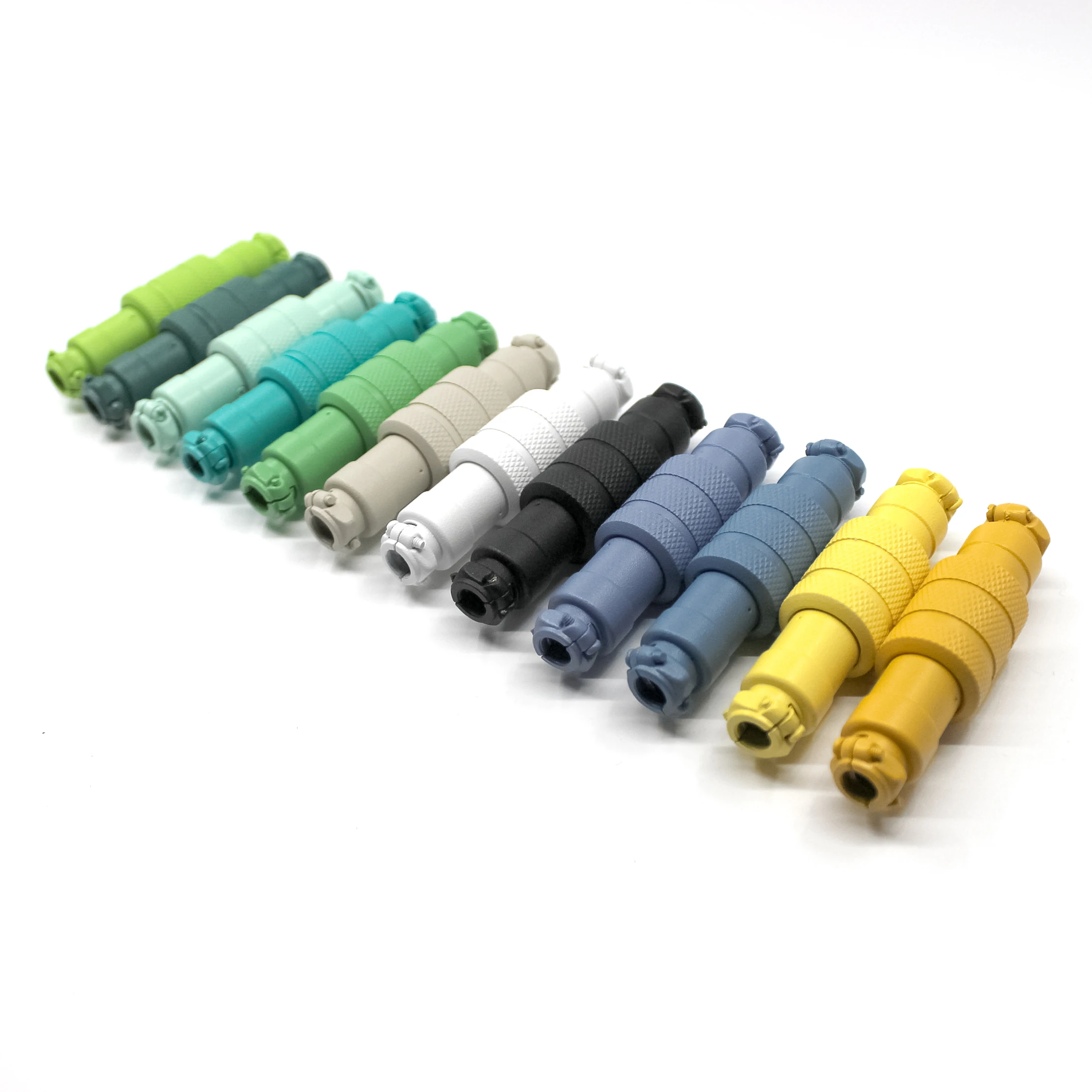 Keyboard Cable diy parts connector Aviation male female round plug socket electrical GX12 GX16 color 4pin connector