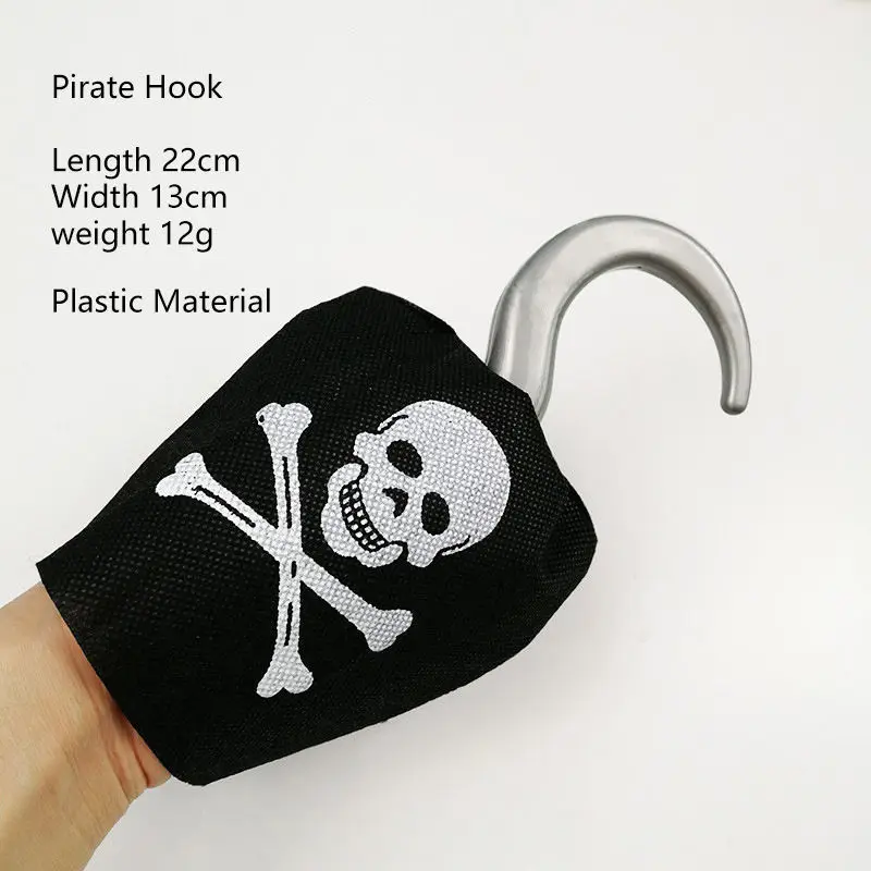 Caribbean Pirates Hook Pistol Eye Mask Cosplay Props Halloween decorations Halloween Costume Props