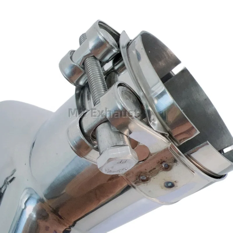 Universal High Quality Car Carbon Fiber Dual Exhaust End Tips Pipes Performance Carbon Exhaust Pipes