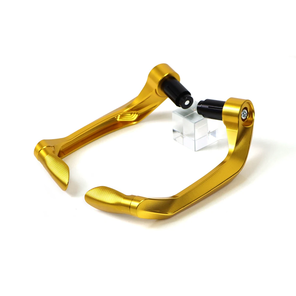 FULL CNC Motorcycle Hand Grip Lever Guard Handlebar Grips Plug Protector Aluminum UNIVERSAL OEM Motorcycle Accessories