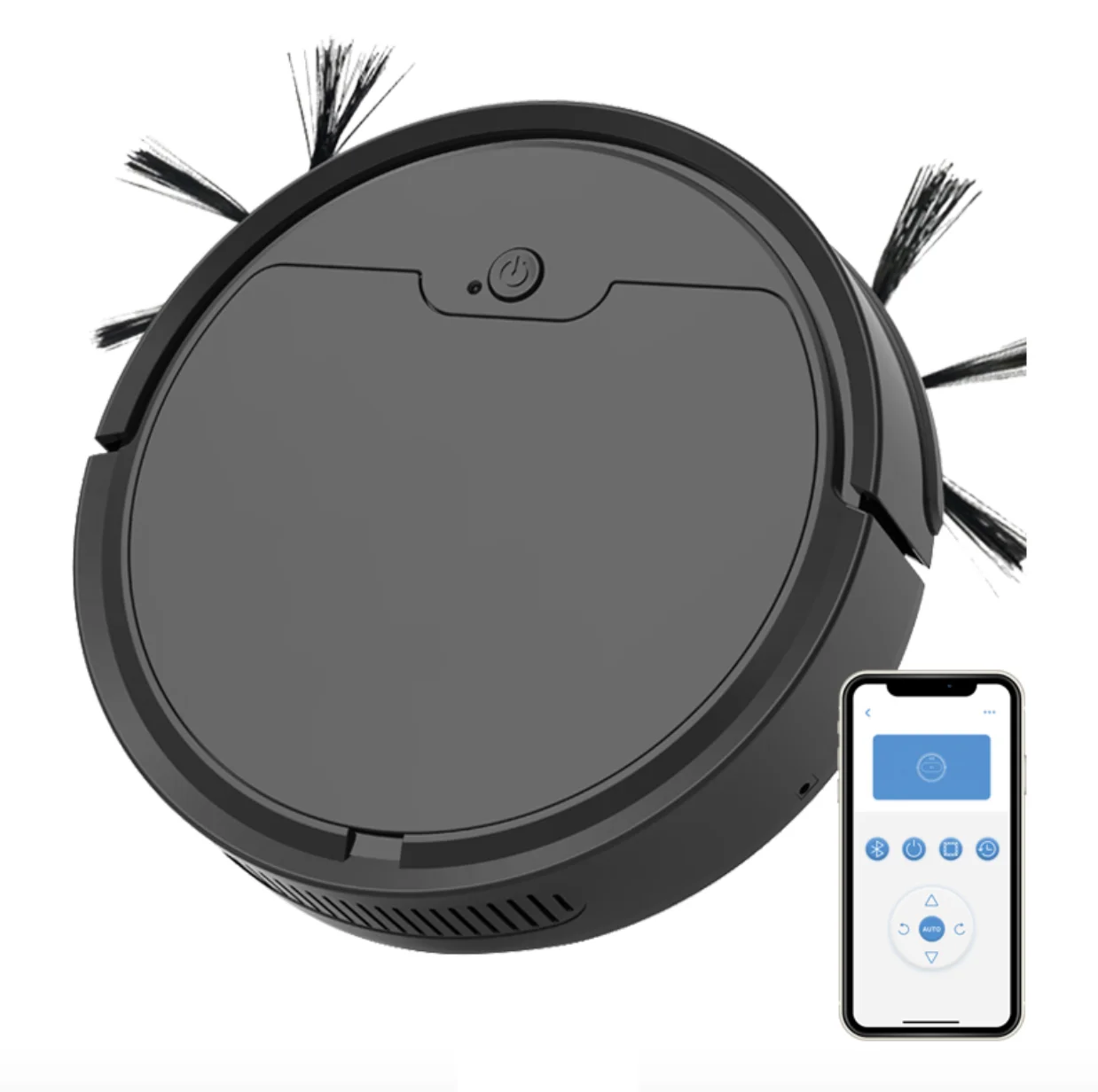 Wholesale Wireless intelligent home floors mop vacuum cleaner with wifi app