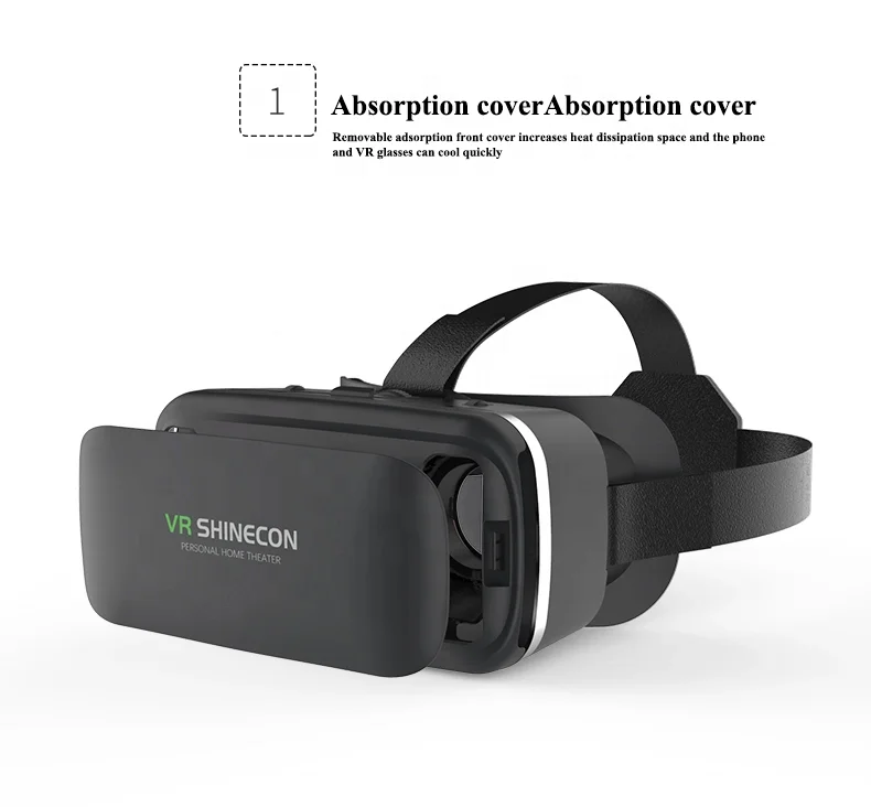 
SUNLINE Hot selling English film free download 3D VR headset 3D glasses VR for adults for android smart phone 