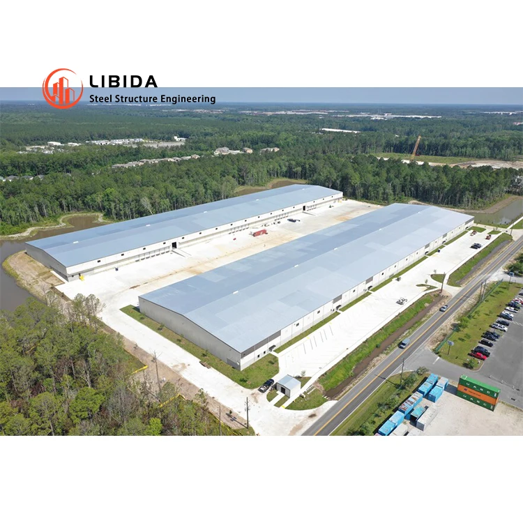 OEM/ODM Light Steel Fabrication Metal Steel Structure Farm Shed Steel Structural Warehouse Building