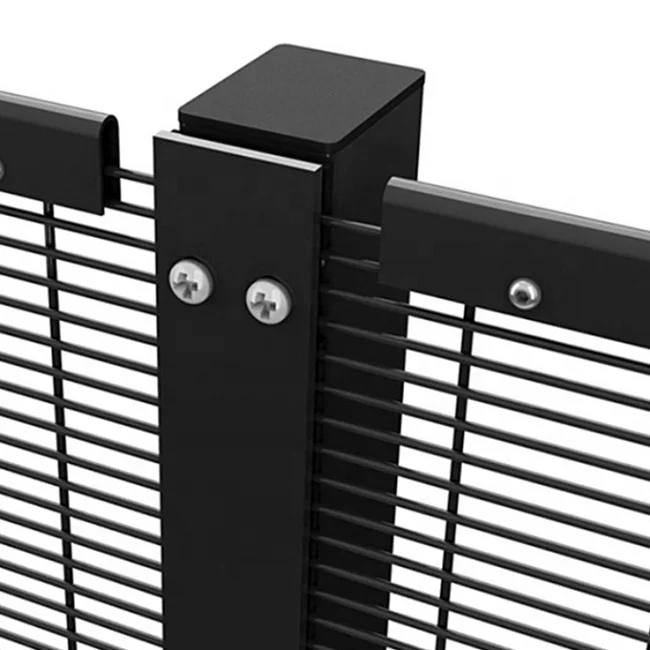 Clear view 358 anti climb fence high security dense mesh fence panels security fence for airport railway prison