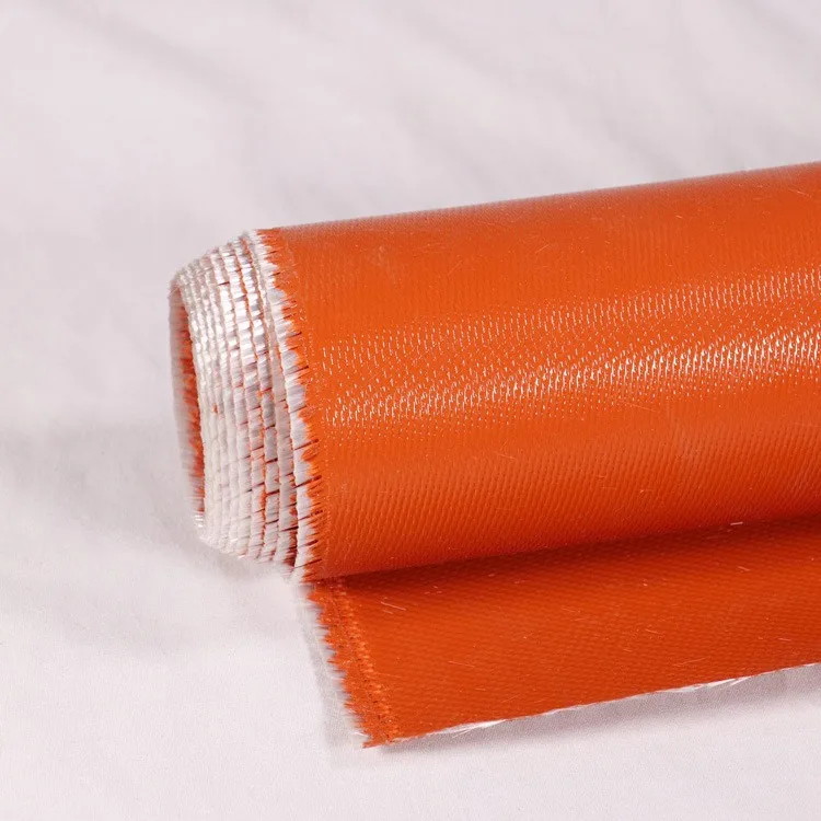Silicone Coated High Silica Fabric on Single Side