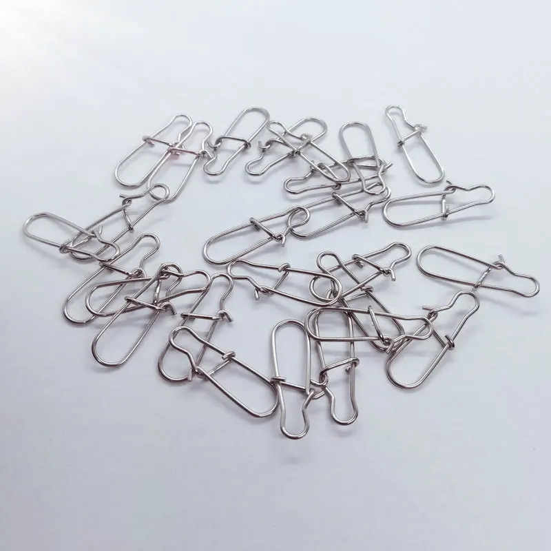 Hot Selling Bulk Fishing Connector Saltwater Rustproof Heavy Fast Duo Clip Lock Snap Tools Fishing Accessories