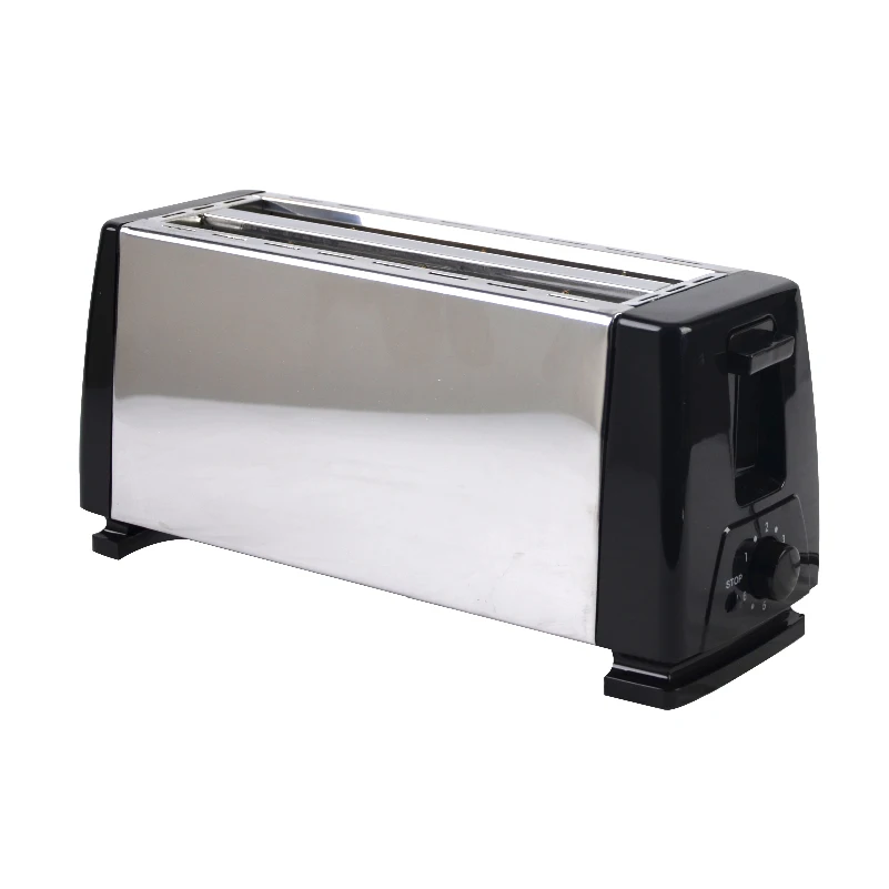 Hot Sales Home Appliances Breakfast Bread Electric Toaster 2 Slot 2 Slice OEM Logo Power Timer Parts Hiking Plastic ROHS