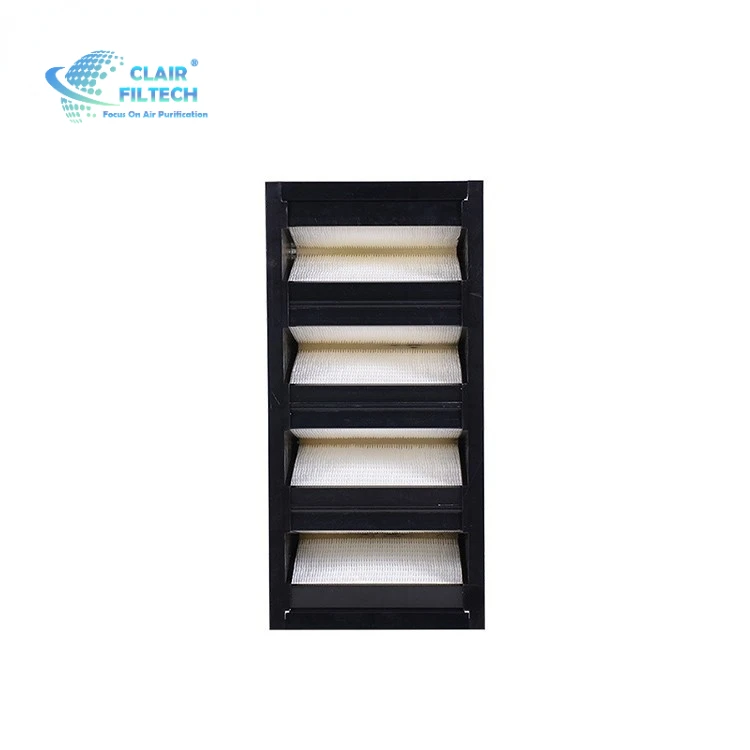Chinese Supplier Filtration Equipment Hepa Filter  Filter Paint V Bank Type Air Filter 4V