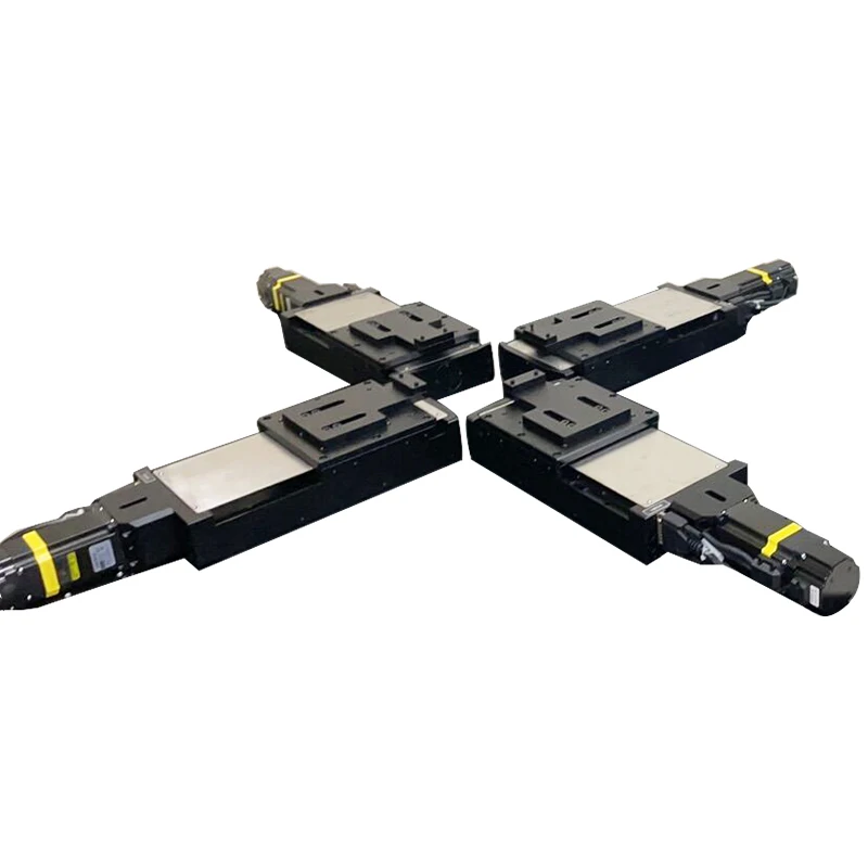 Motorized Four Axis Stretching Linear Stage Optics Slide Displacement Stage