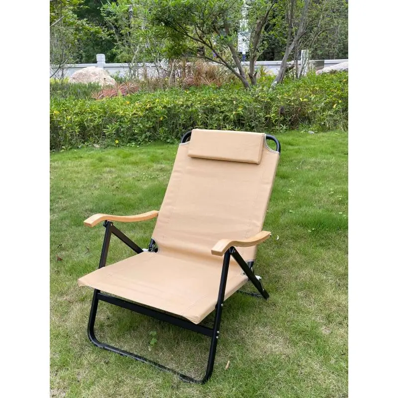 Areffa Aluminum frame comfortable beach camp chair folding with canopy