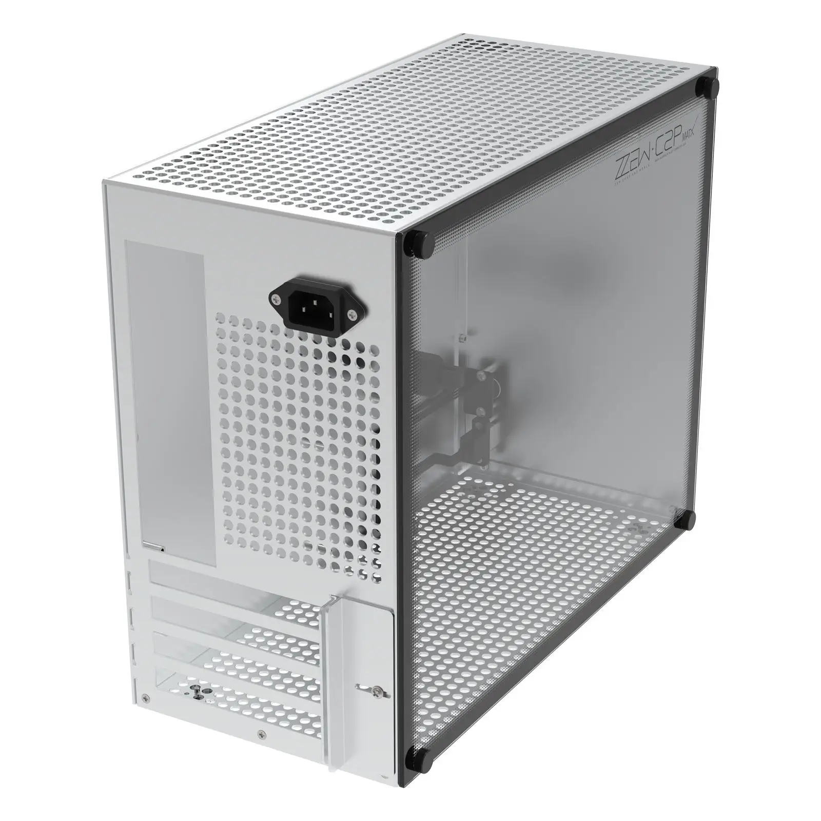 Aluminum Micro ATX Case MATX Case Desktop Chassis Computer Gaming PC case with DIY Installation