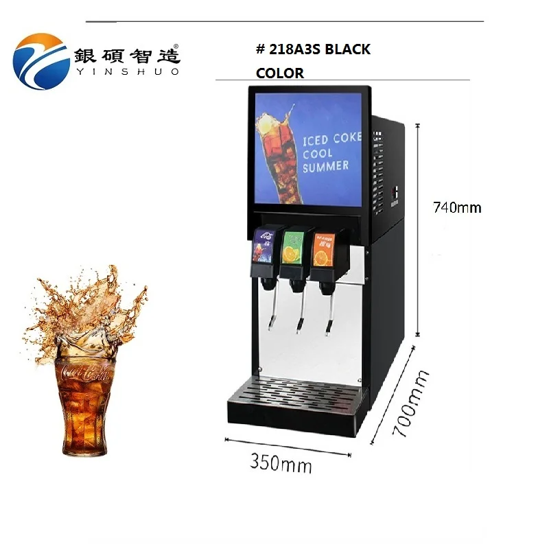 pepsi cola coca post mix beverage dispenser maker machine for convenience shop coke machine for sale