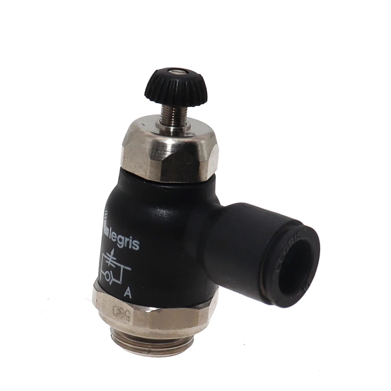 Genuine Legris large Flow speed controller 7060 10 17 Compact Flow Regulator Exhaust