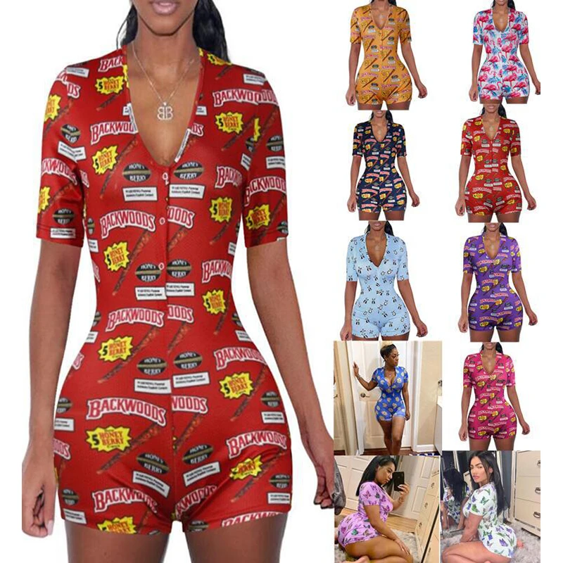 Wholesale Sexy Women Adult Onesie girls seamless Sleepwear Romper Bodysuit Jumpsuit Cozy Pajamas Onsie