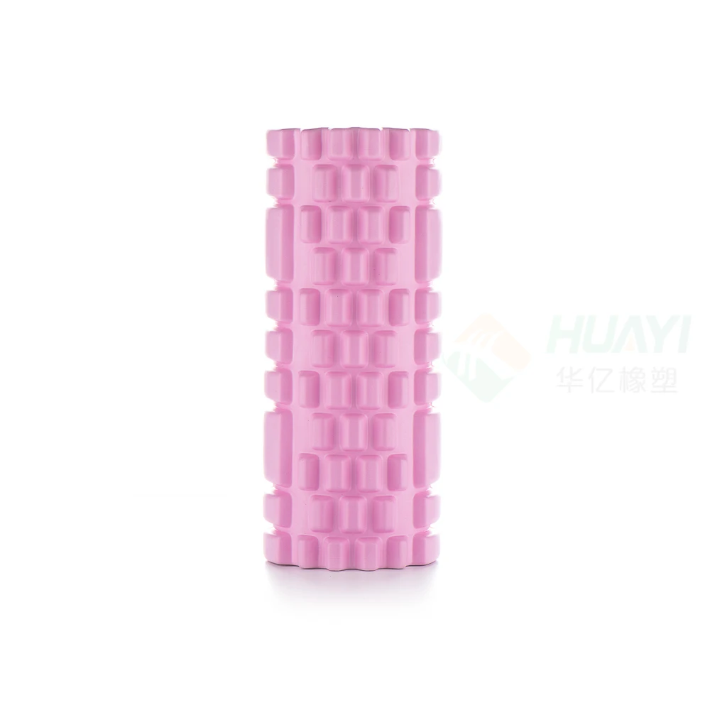 High Density Eco-friendly EVA+PVC or ABS Hollow Yoga Foam Roller