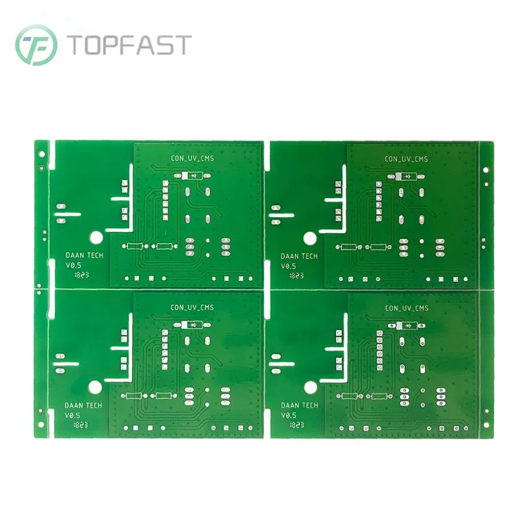 Double-sided PCB that can achieve high-density interconnection, with strong bearing capacity.