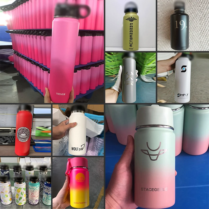 Factory Directly 64 oz Large Stainless Steal Water Bottle 2.2L Thermos Vacuum Flask