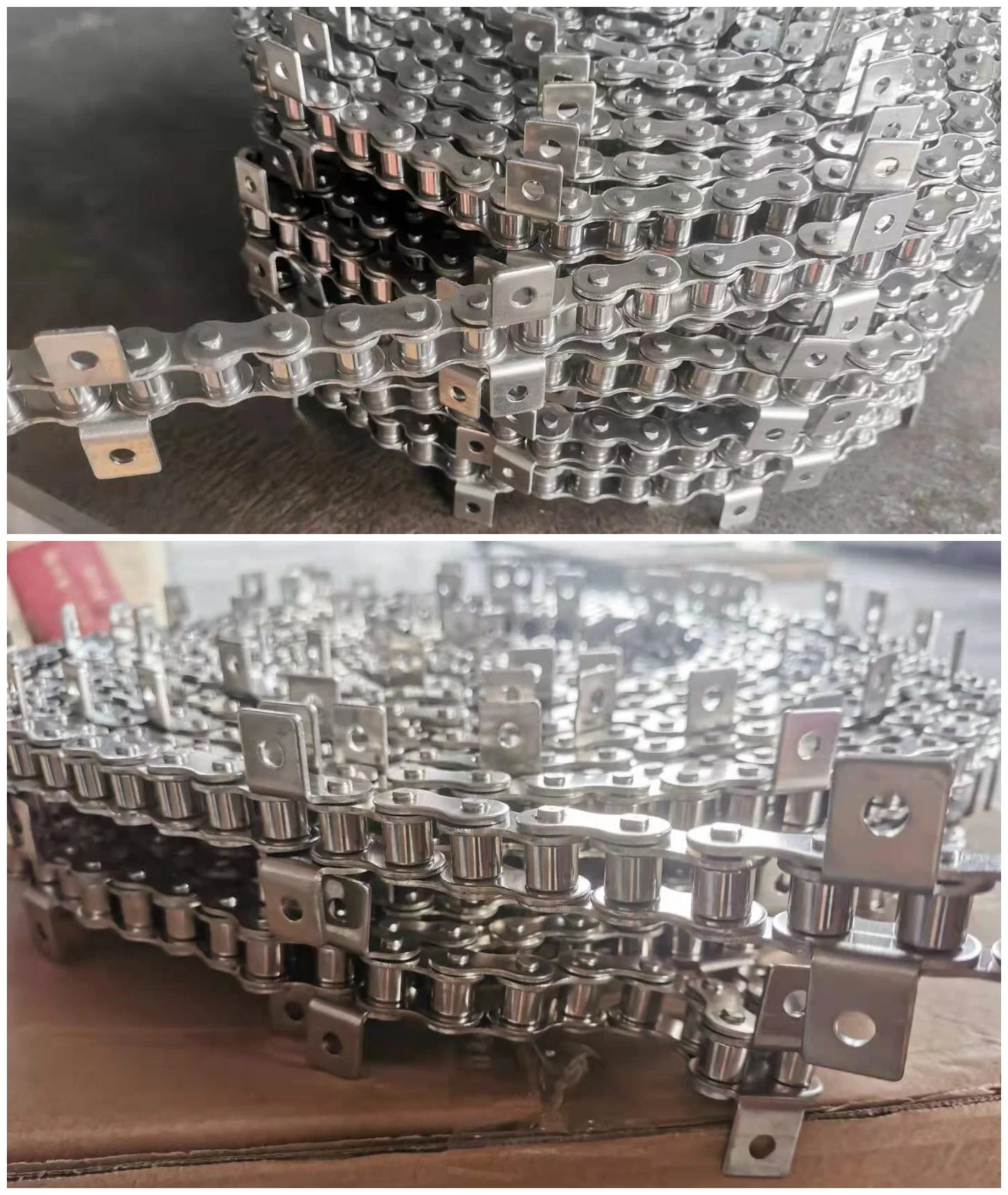 10B роликовая цепь с креплением K1