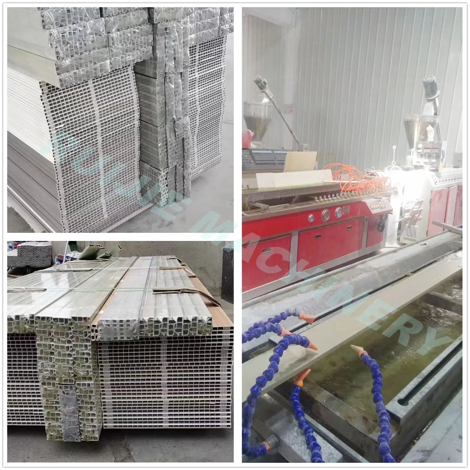 Bathroom vanity cabinets Toilet furniture PVC panel Modular homes kitchen cupboard panel production line