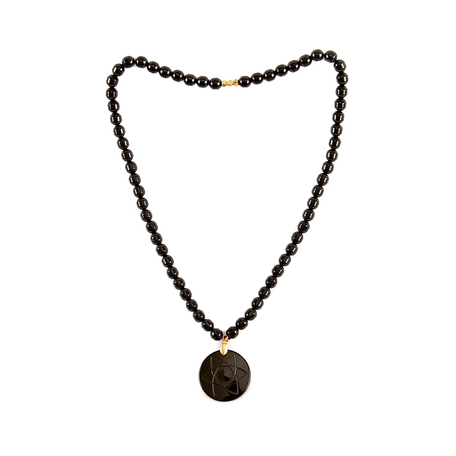 Fanocare far infrared therapy stone bracelet germanium stone tortoise pendant maifan beads tourmaline necklace