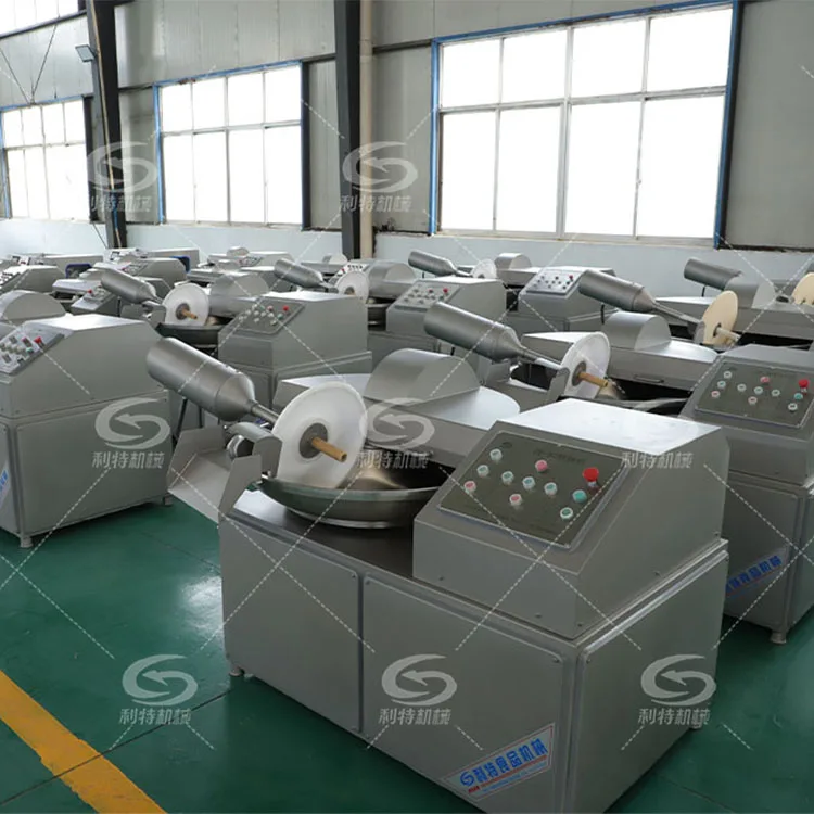 Industrial 3 In One High-Speed Bowl Cutter 200L Frozen Meat For Restaurant