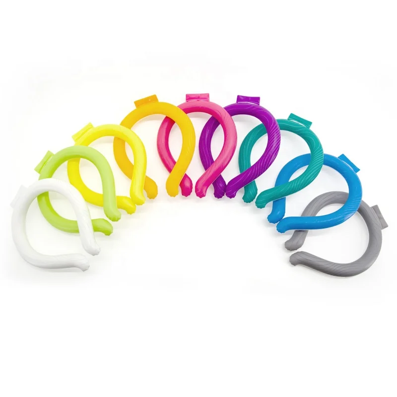 CSI Personal Air Conditioner with Gel Ice Pack for Outdoor Activities Cooling Neck Wrap