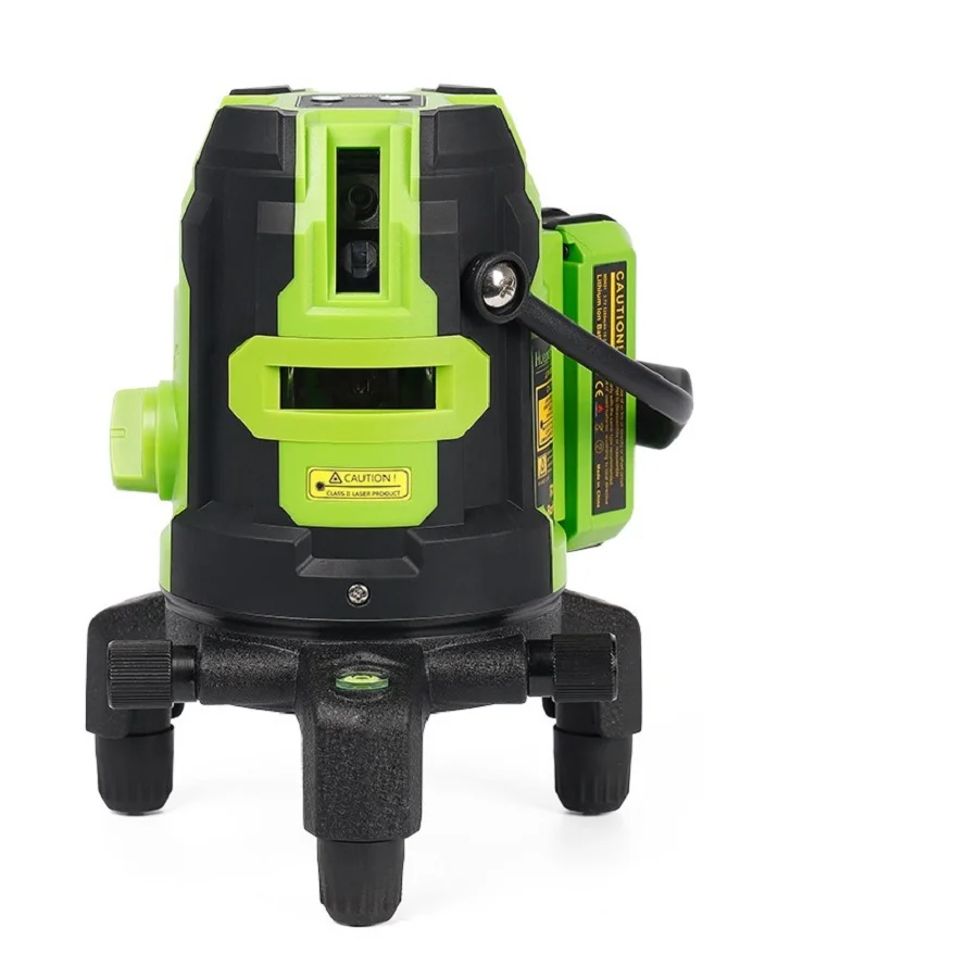 Huepar Laser Level Multi-line   Cross Lines Laser Green Beam Self-leveling Tool With Plumb Dot