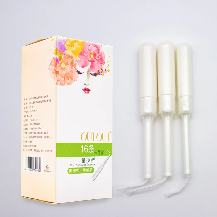 Wholesale Feminine Hygiene Products 100% Cotton Tampons Brands Customizable Size/LOGO/Packaging