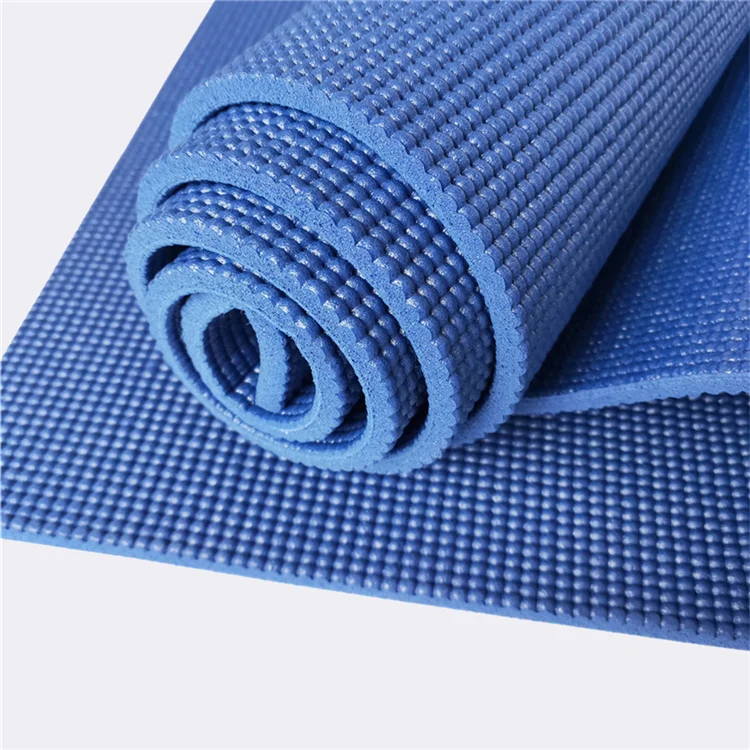 Custom 173CM*61CM*8MM Eco-friendly PVC Exercise Gym Light Weight Washable Yoga Mat