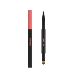 Velvet mousse lip pencil does not pull dry, easy outline lip shape does not fade.