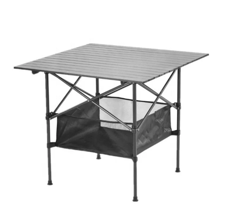 High quality portable easy folding aluminum various size foldable outdoor picnic camping table