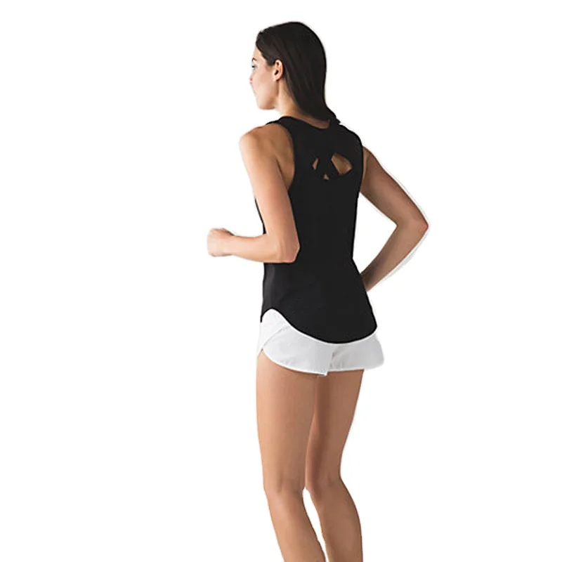 Top Quality Yoga Activewear Private Label Athletic Vest Deep Cut Tank Top For Women