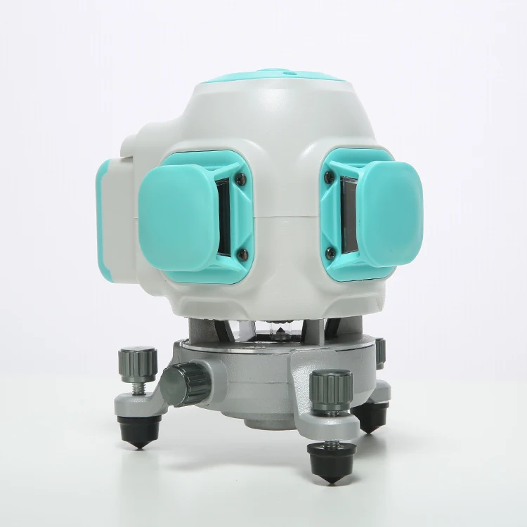 12 Lines Red Laser Leveling Equipment Auto Tile Self Leveling Laser Level with Detector