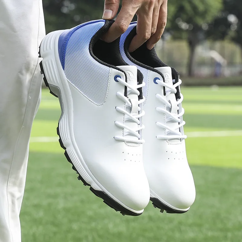 Best Selling Customized Logo Water Proof Golf Shoes,Golf Shoes with Spikes of Different Sizes