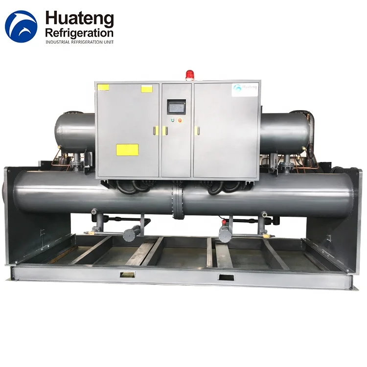 Industrial water cooled screw type circulation chiller