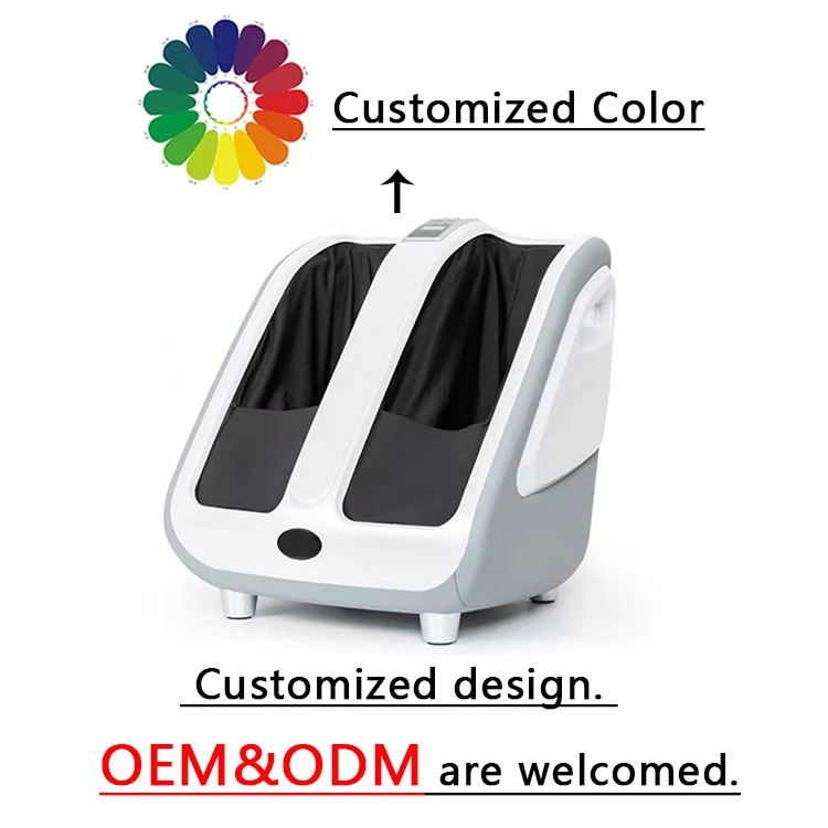 Masajeador De Pies Blood Massaggiatore Per I Piedi Circulation Foot Massage Machine Electric Vibrating Heated Leg Foot Massager