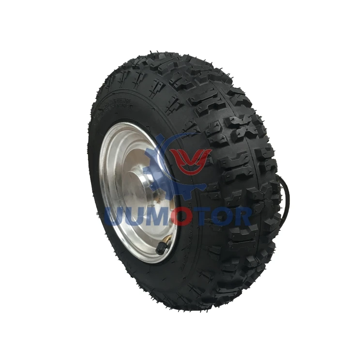 M 13inch off road single shaft 48v650w slow speed greaed dc hub motor