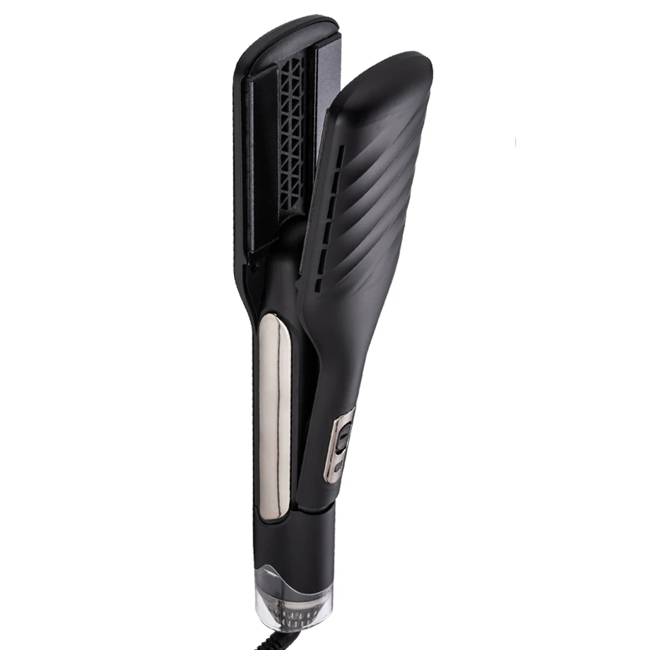 Smart Luxury High End Black 2 In 1 Customize Heat Cold Hair Kinky Straightener Pencil Small Cordless Flat Stamp Iron Manufacture