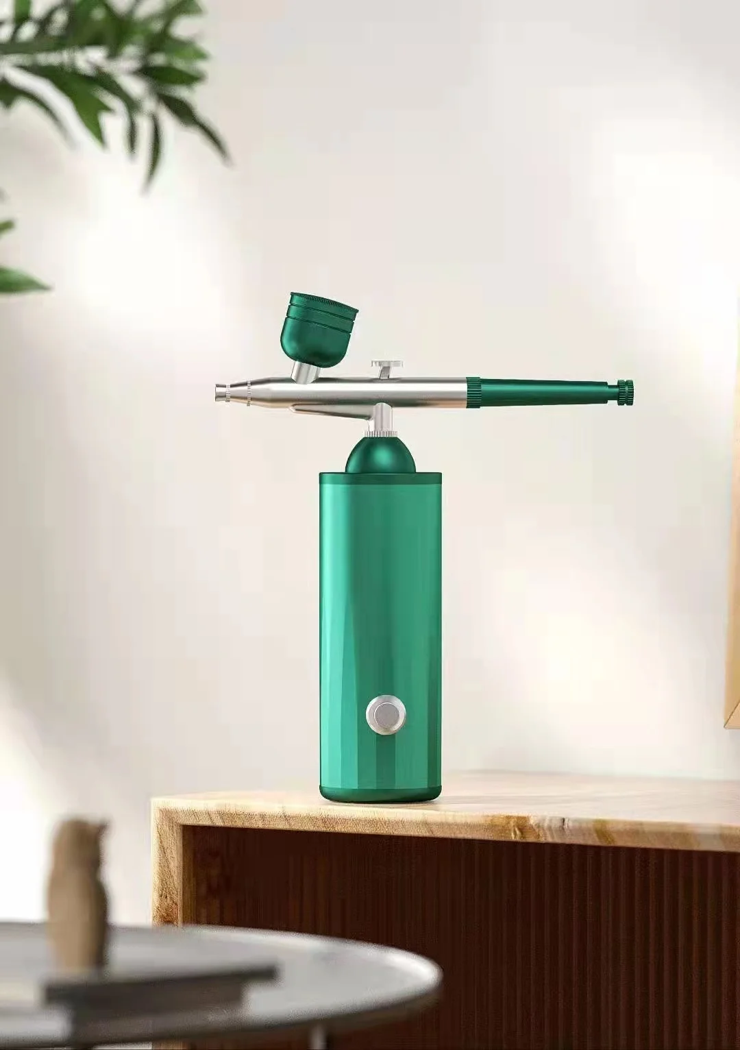 Zkagile High Pressure Oxygen Spray Beauty Facial Spray Skin Hydrating Beauty Device Blue Oxygen Injection Water Meter