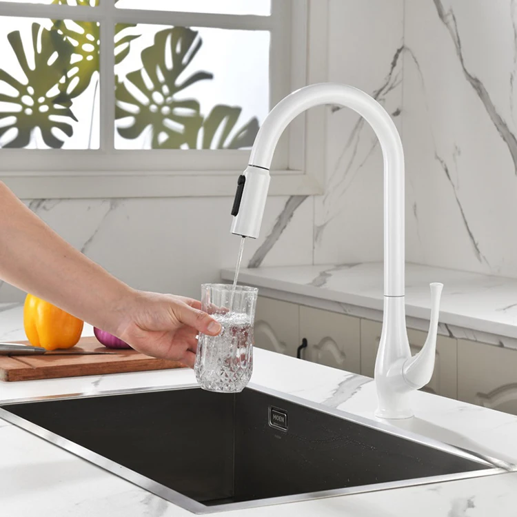 reverse osmosis faucets 3 in 1 Pull Down Kitchen Mixer Taps Faucet Water Purifier