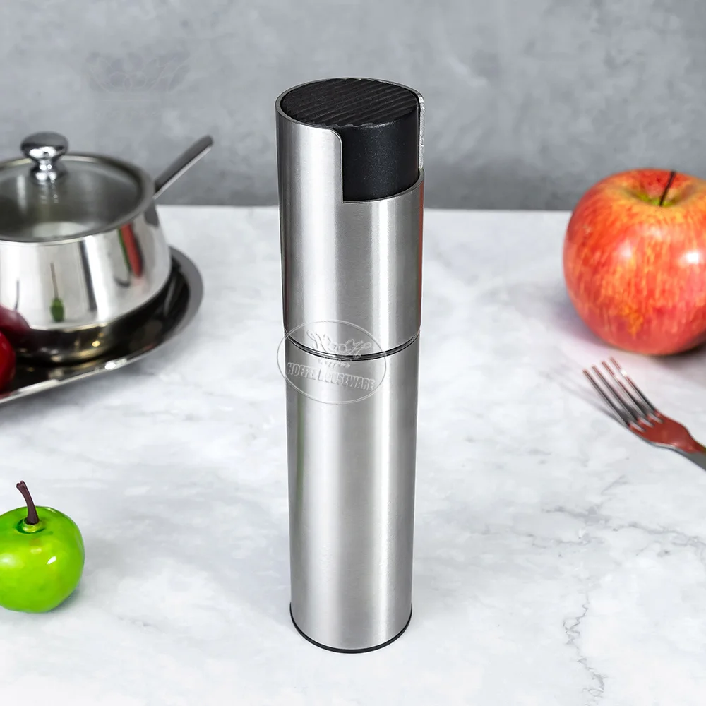 Dual Scale 100ml Stainless Steel Olive Oil Sprayer Air Fryer Pump Oil Spray Mister Bottle Oil Spritzer For Restaurant Steak