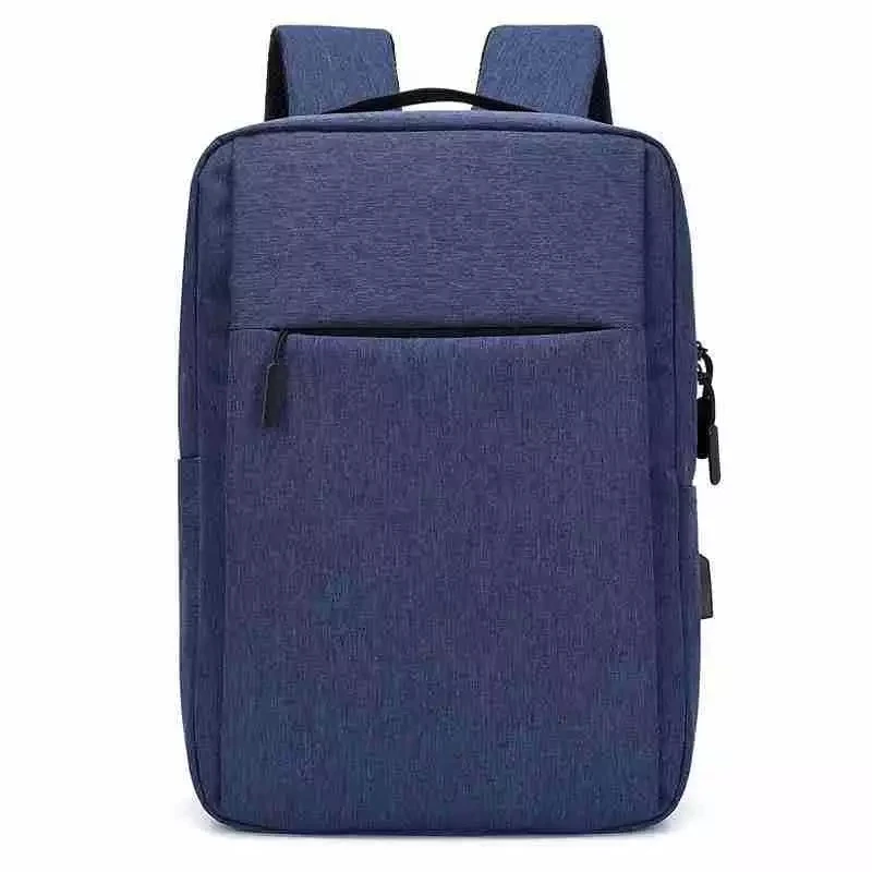 large capacity business nylon PU laptop Ecological Felt Laptop Bag backpack bags with usb charging port