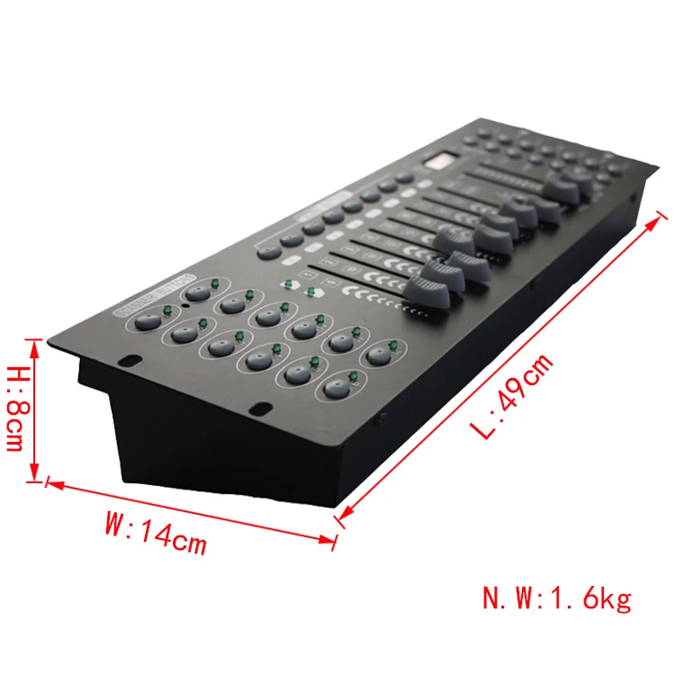 High quality 192 DMX controller for dj wedding
