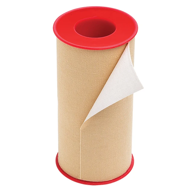 Red Pure Cotton Zinc Oxide Plaster Medicinal Tapes