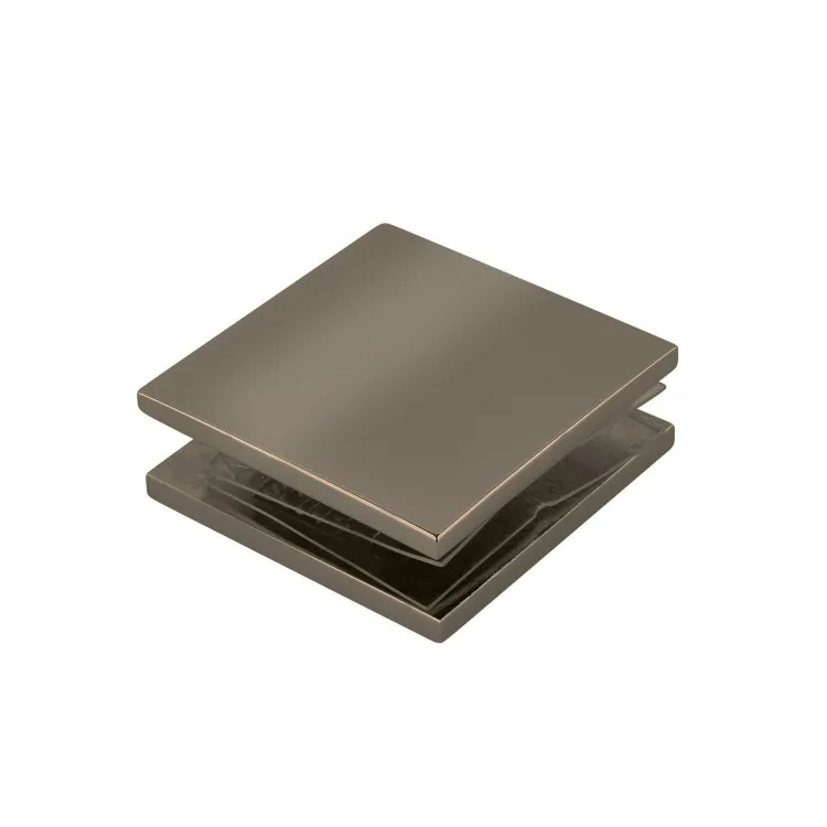 Glass Clip 0 degree Bulk sale of brass fixing clip accessories glass fixing plate wall-mounted U-clamp fixed panel u clamp